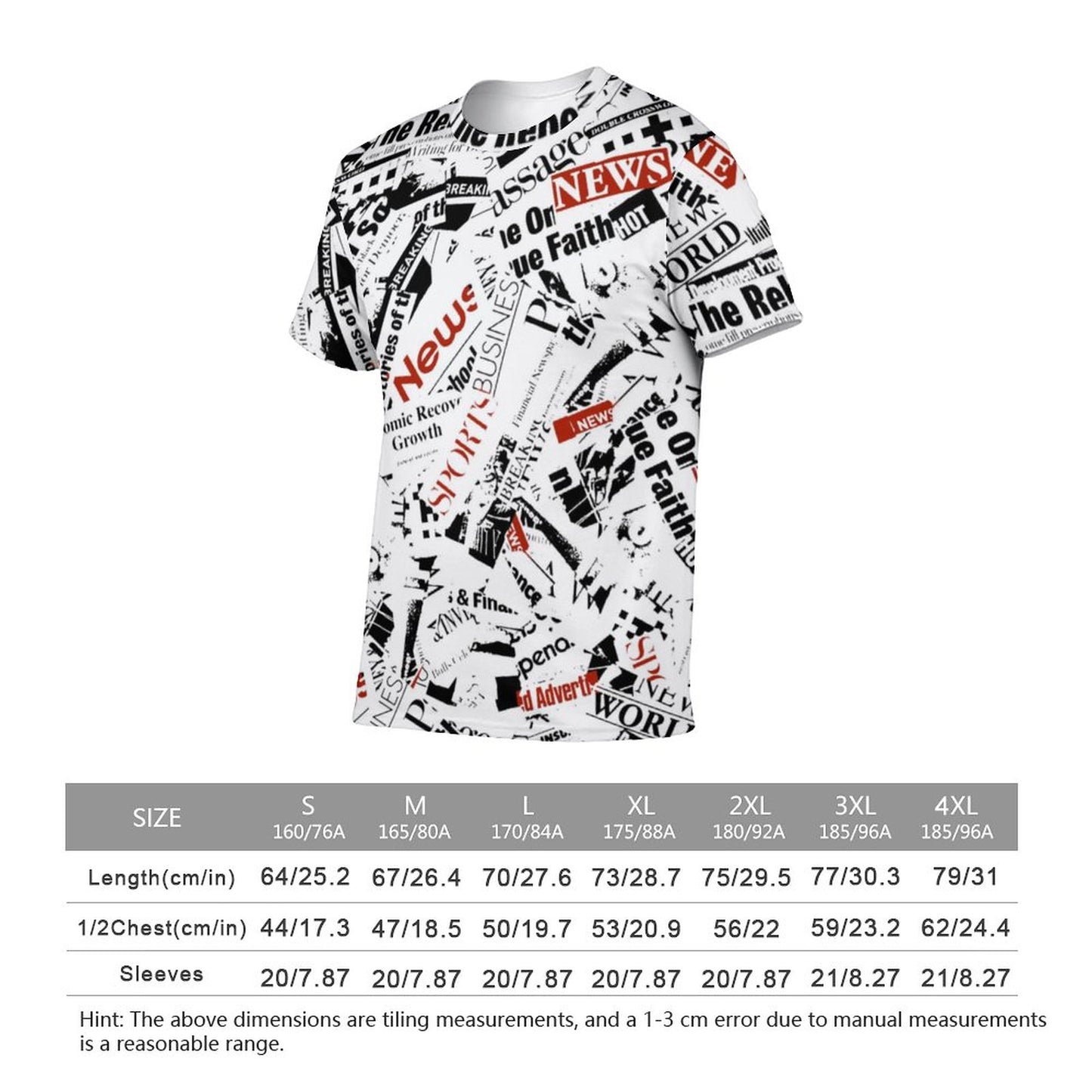All-Over Print Adult T-shirt