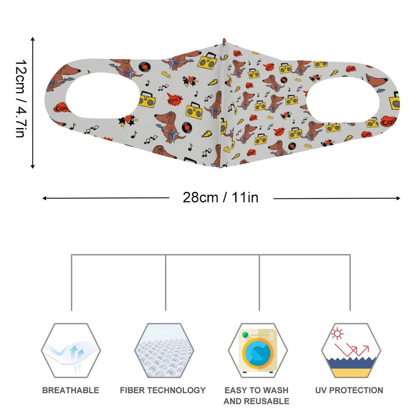 Children Decorate Dust Masks