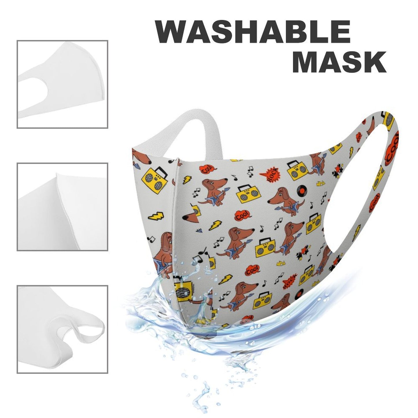 Children Decorate Dust Masks