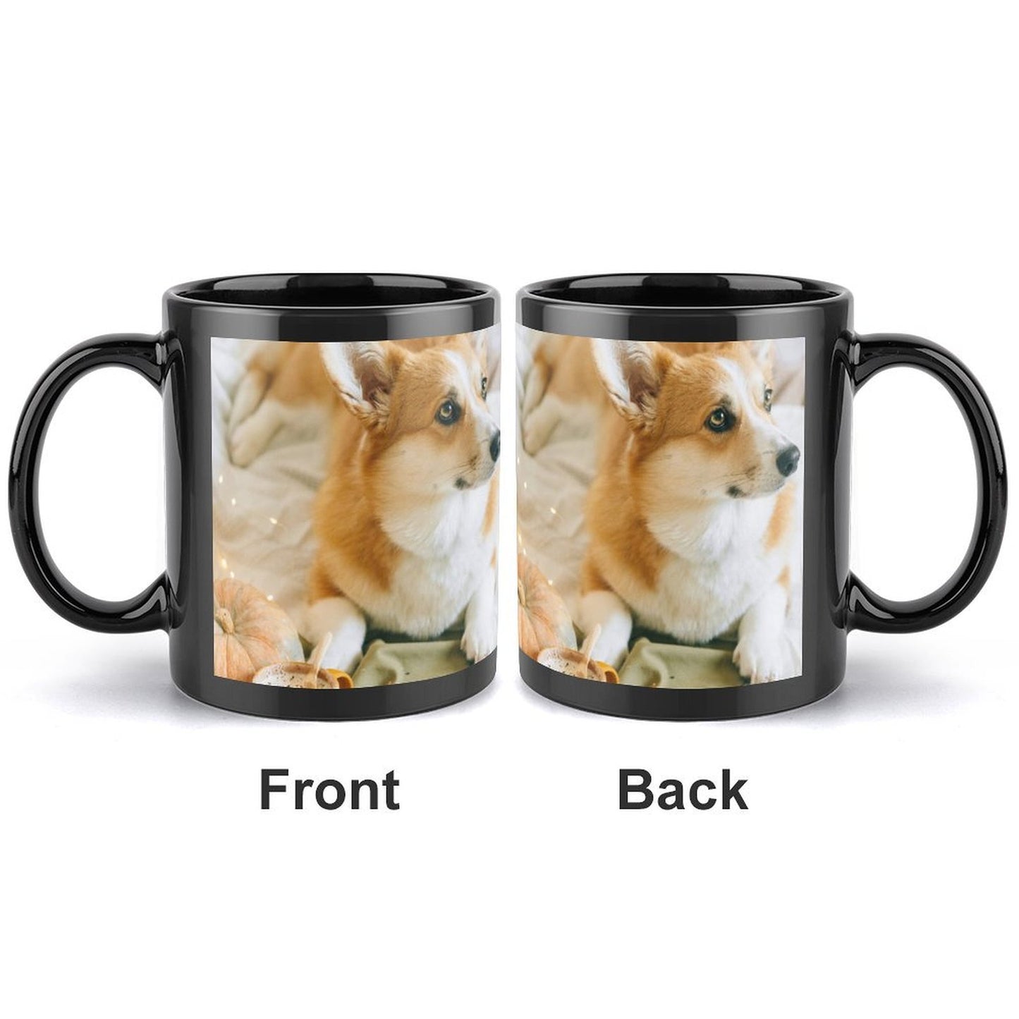 11oz Black Mug