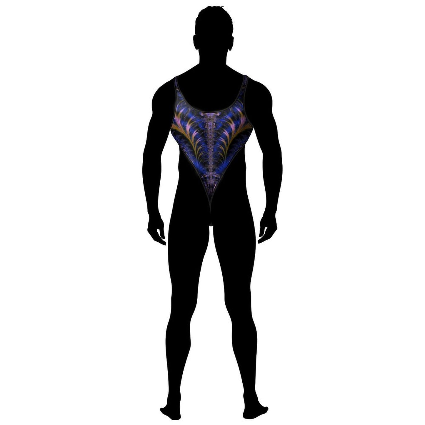 All-Over Print Men's Jumpsuit Underwear