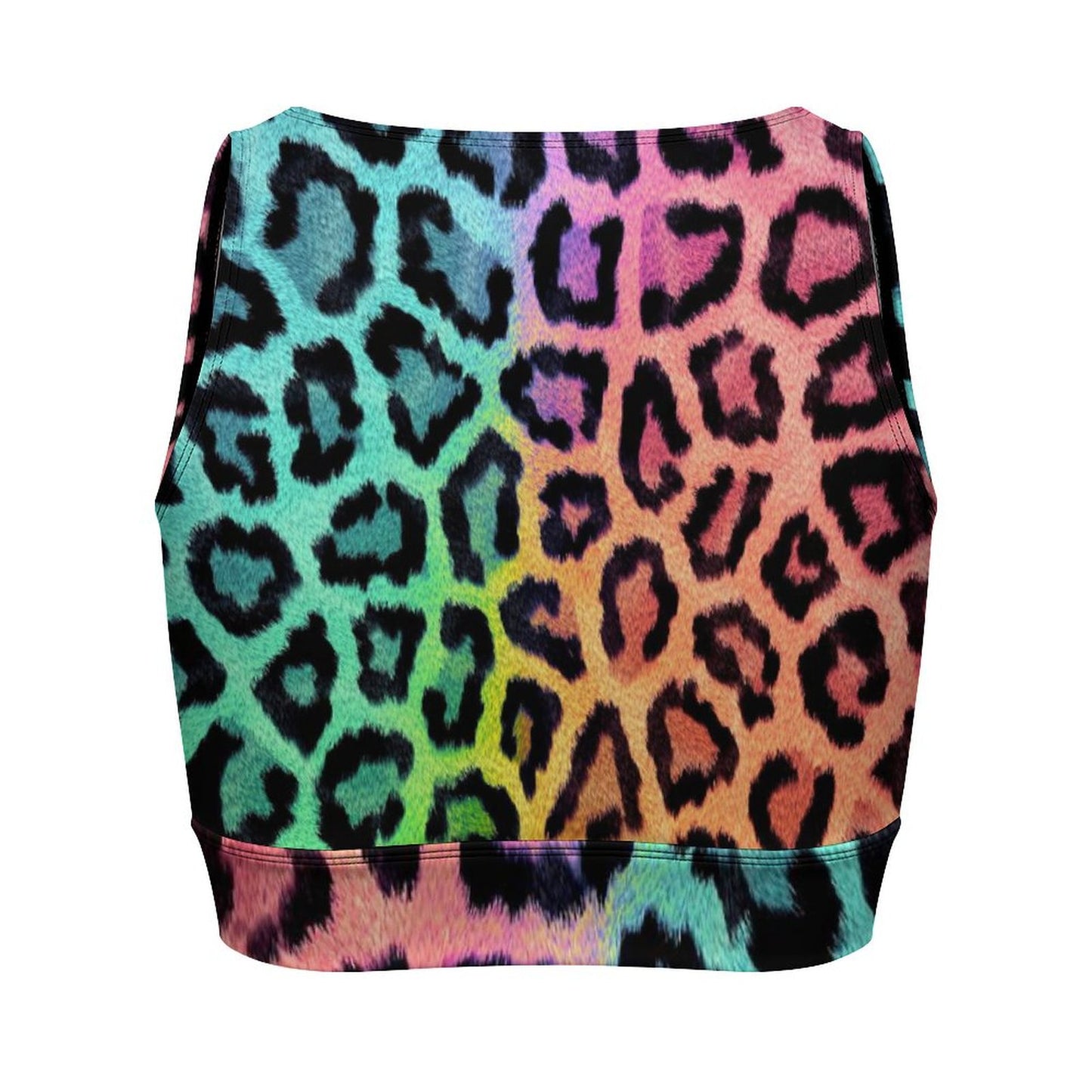 All-Over Print Women's Yoga Zipper Vest