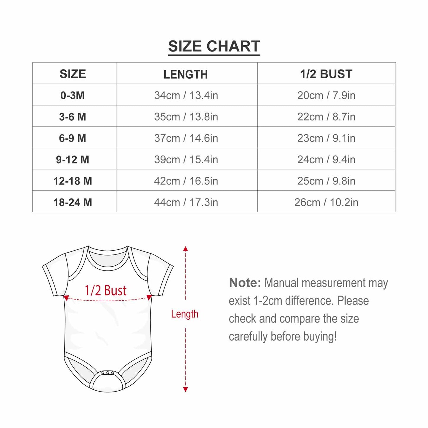 All-Over Print Baby Crawling Clothes