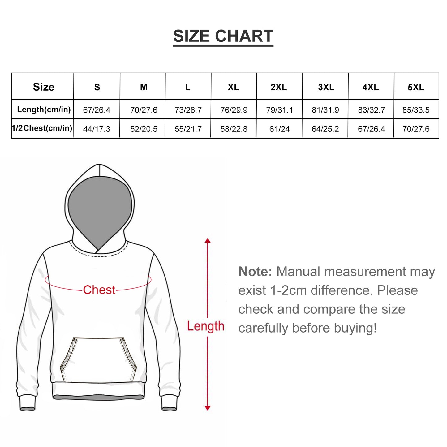 All-Over Print Men's Hoodie Set