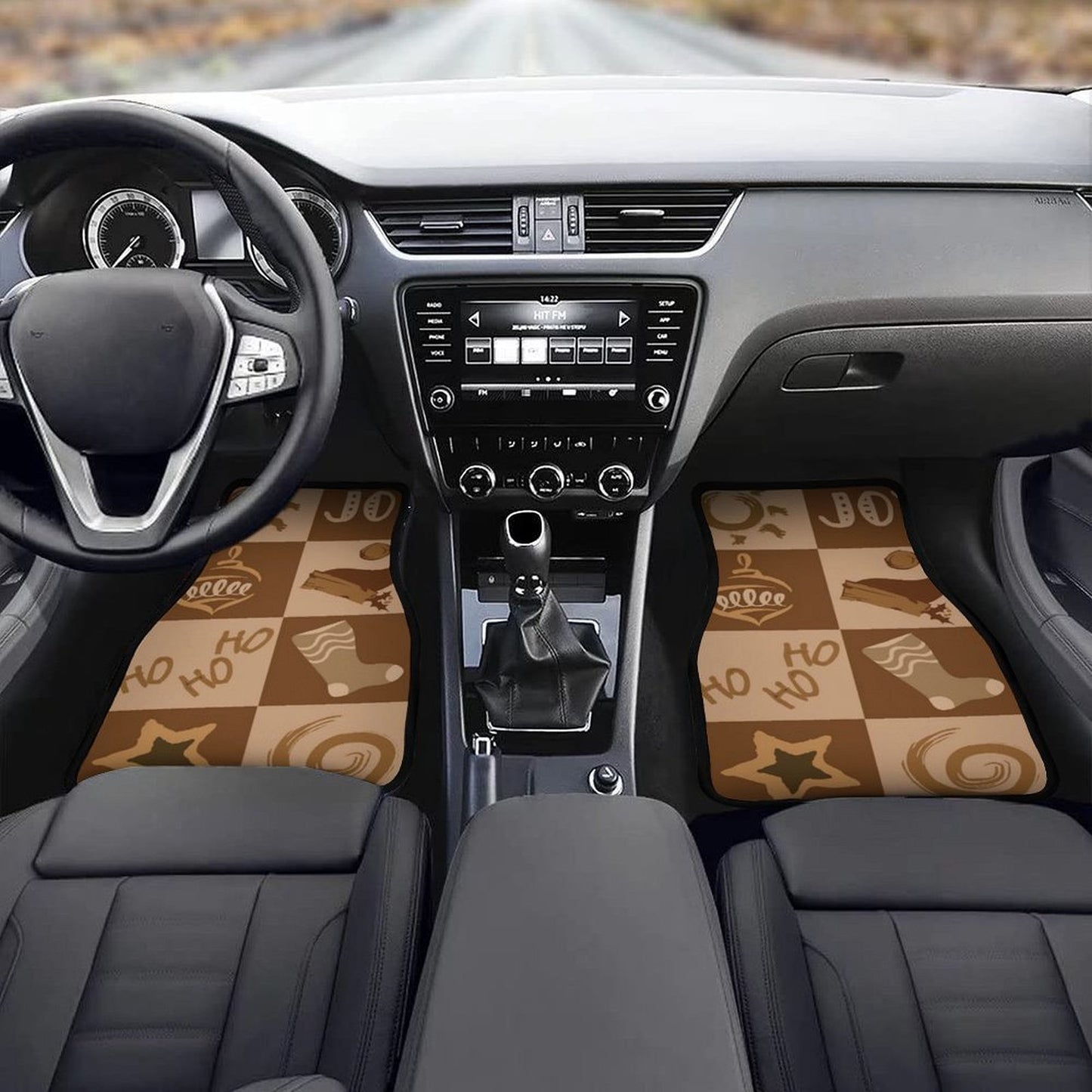 Four Piece Car Mat Set