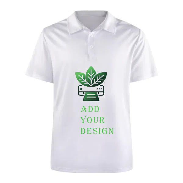 All-Over Print Men's Polo Straight Shirt