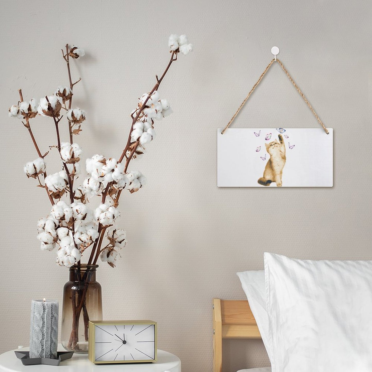 Wood Hanging Picture