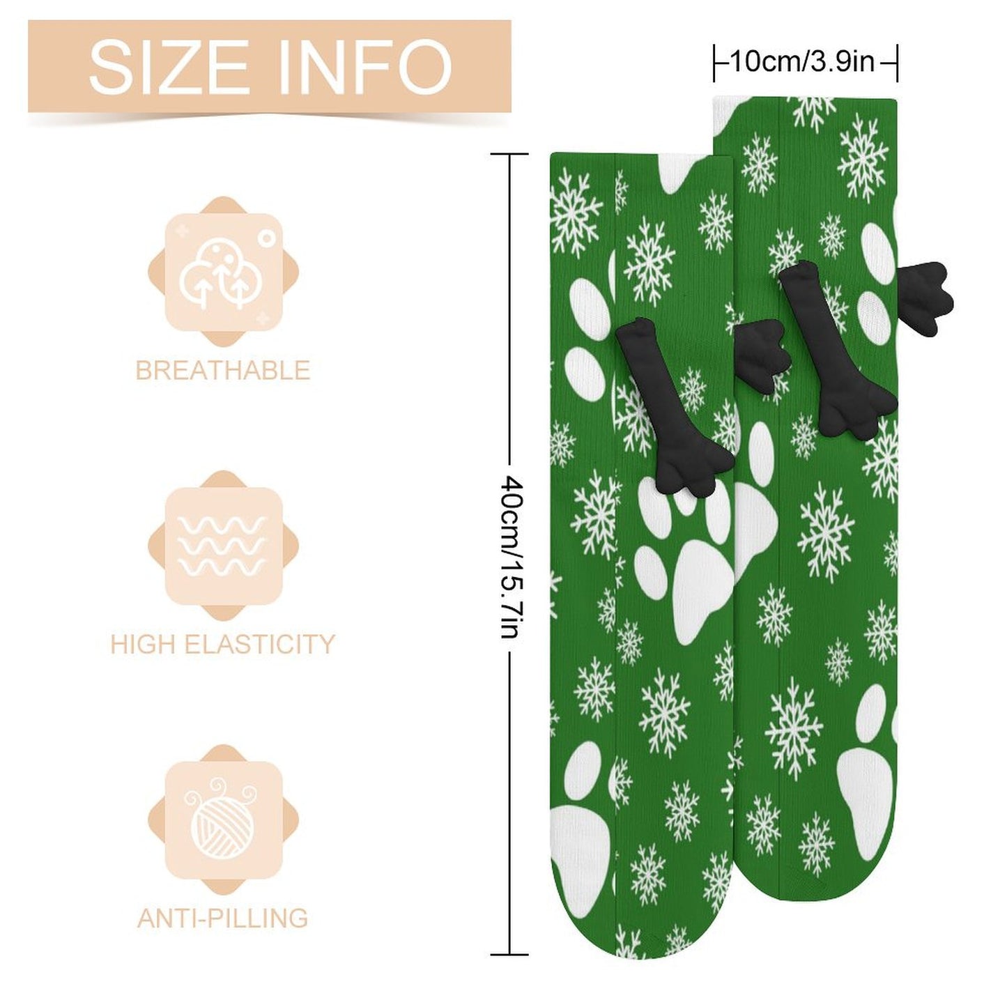 All-Over Print Hand Holding Socks