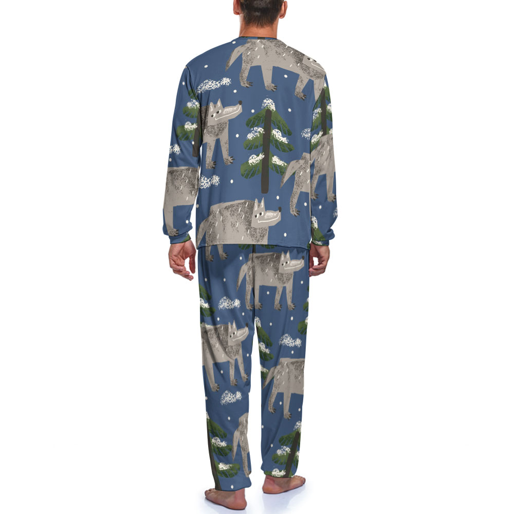 All-Over Print Men's Pajamas