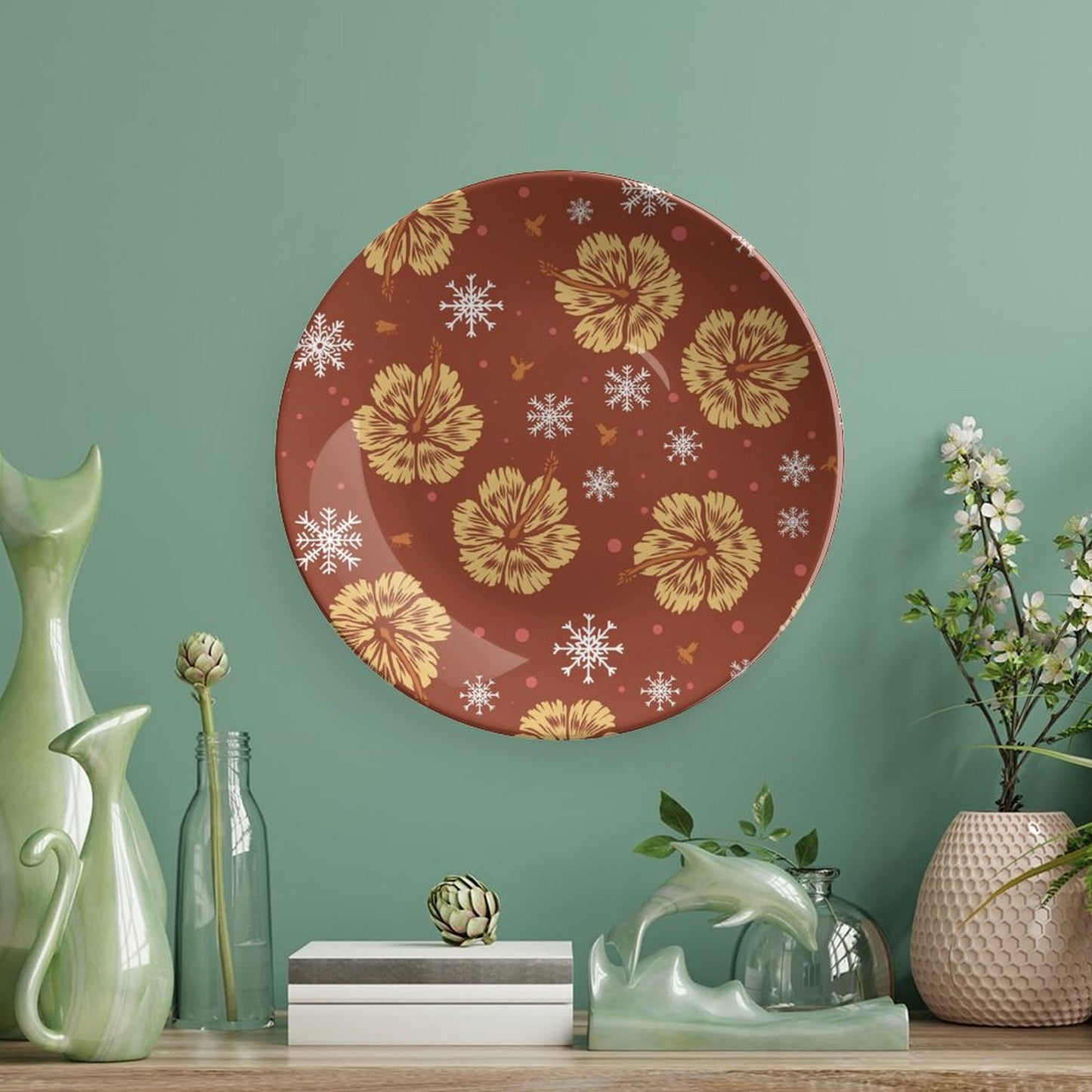 Bone China Decorative Plate