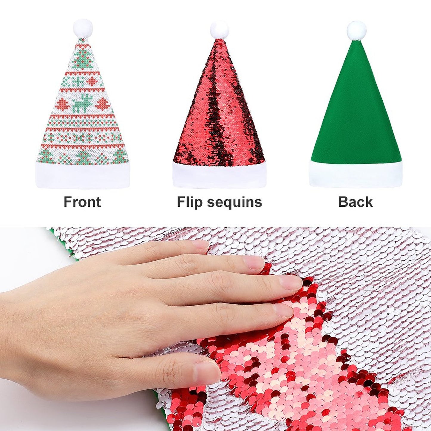 Christmas Hat (sequin)