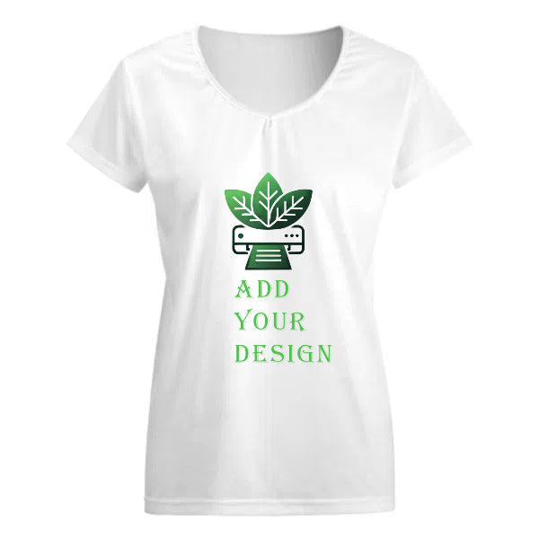All-Over Print Women's V-neck Short Sleeve T-shirt