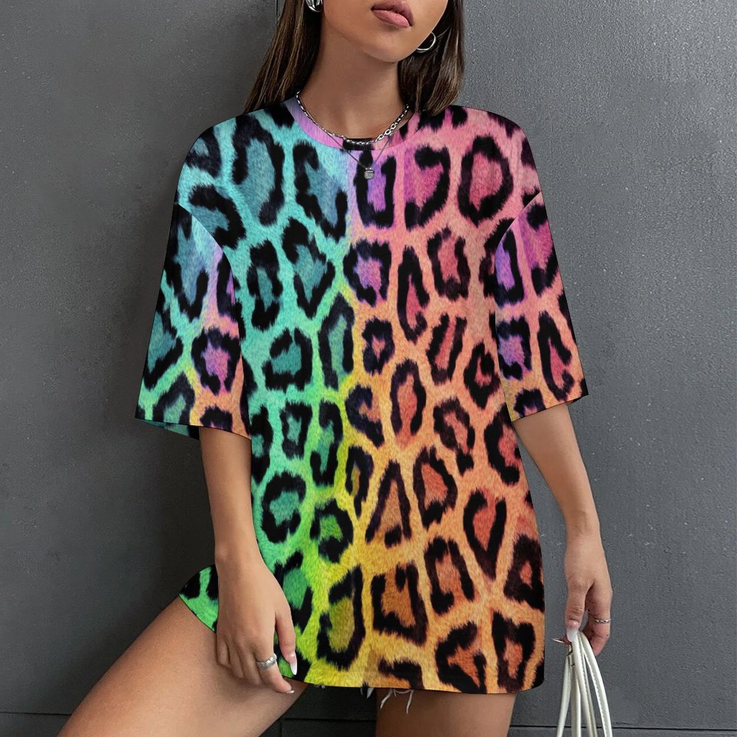 All-Over Print Women's Medium Sleeved T-shirt