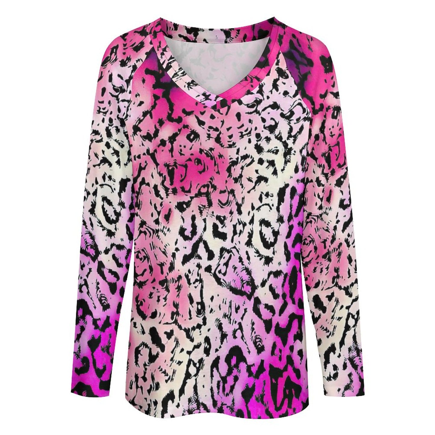 All-Over Print Women's Long Sleeve Loose T-Shirt