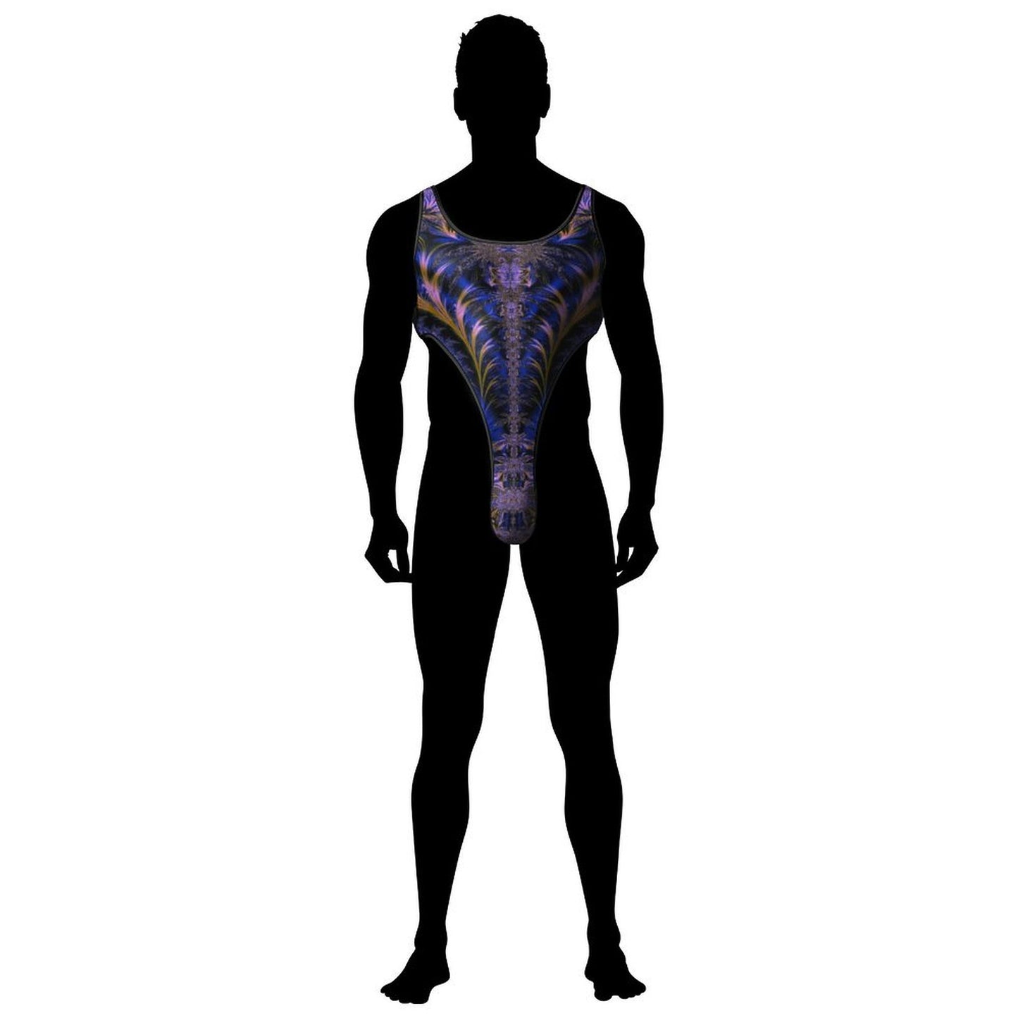 All-Over Print Men's Jumpsuit Underwear