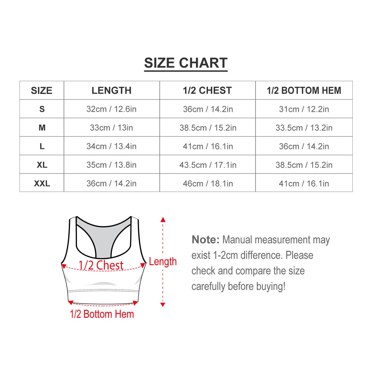 All-Over Print Women's Yoga Vest
