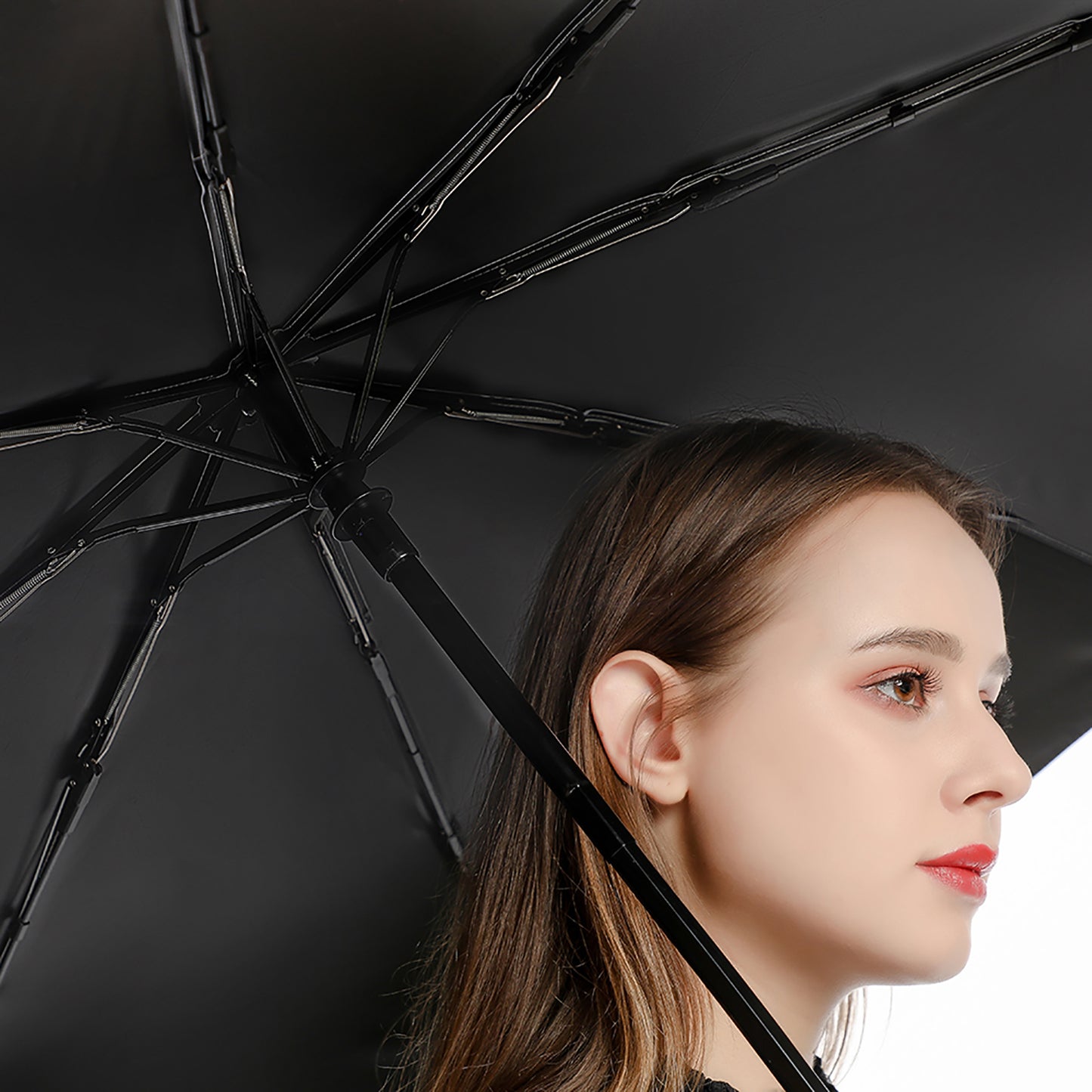 3 Fold Auto Umbrella(Printed on the outside)