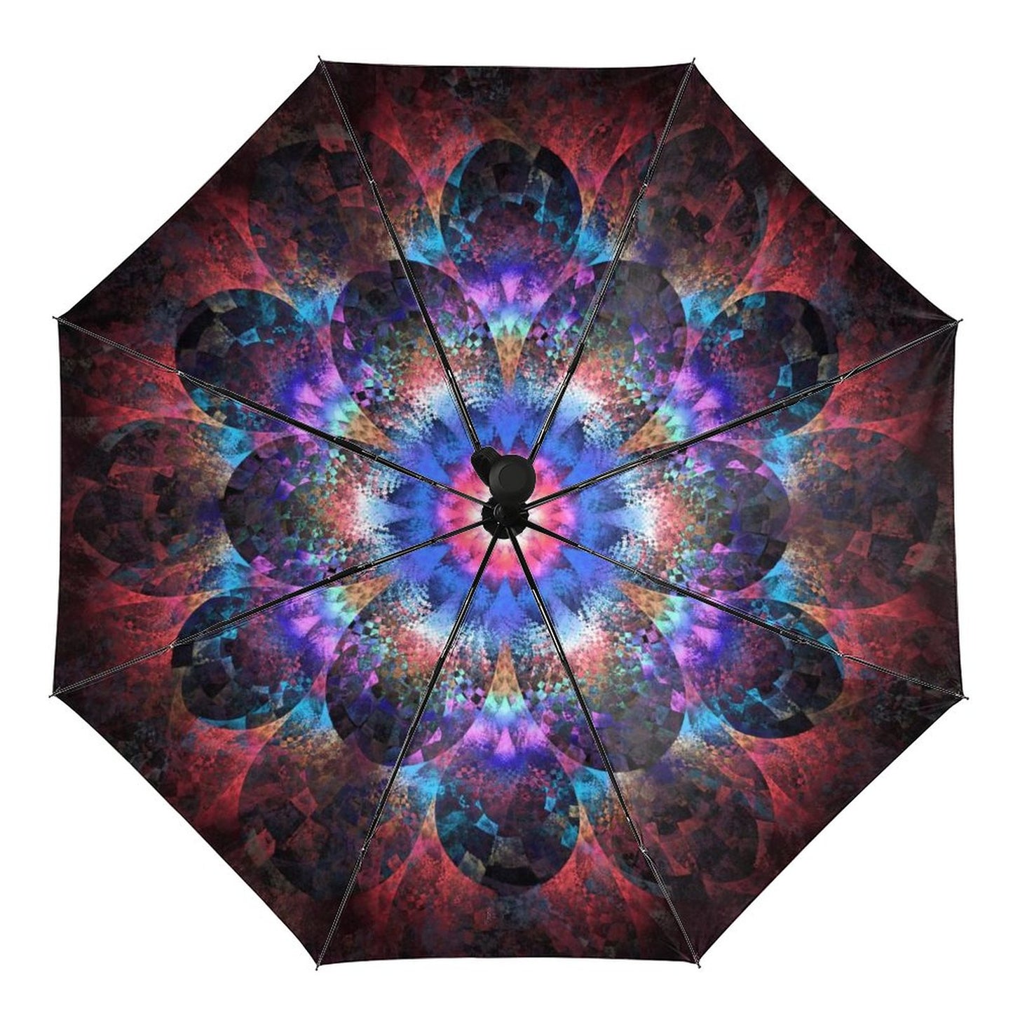 3 Fold Auto Umbrella(The print is on the inside)