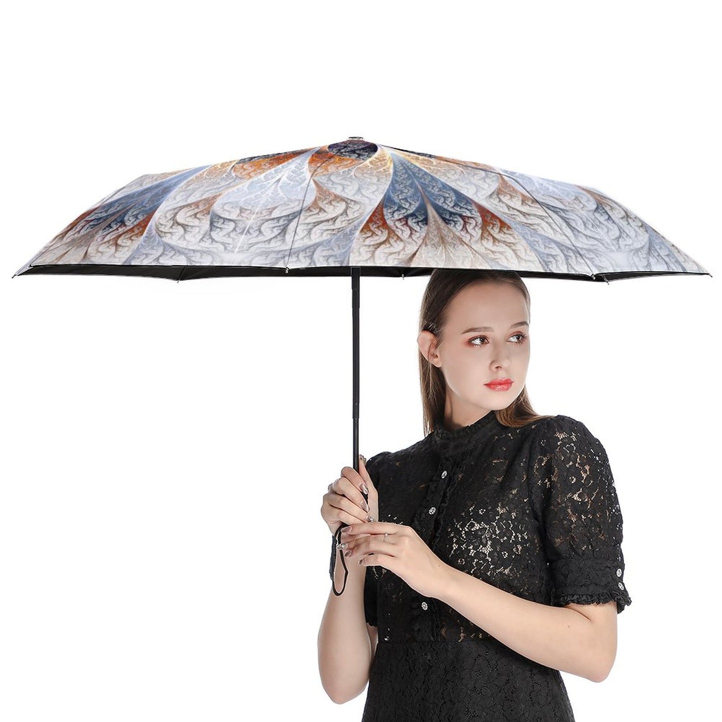 3 Fold Auto Umbrella(Printed on the outside)