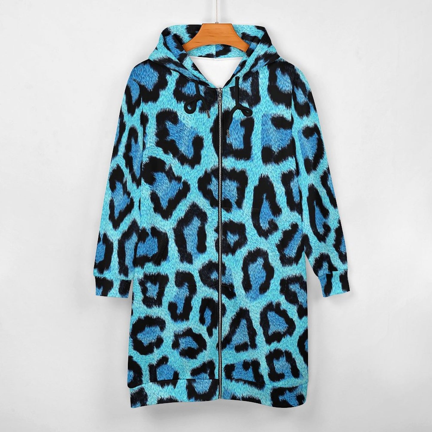 All-over Print Long Hooded Long Sleeve Hoodie