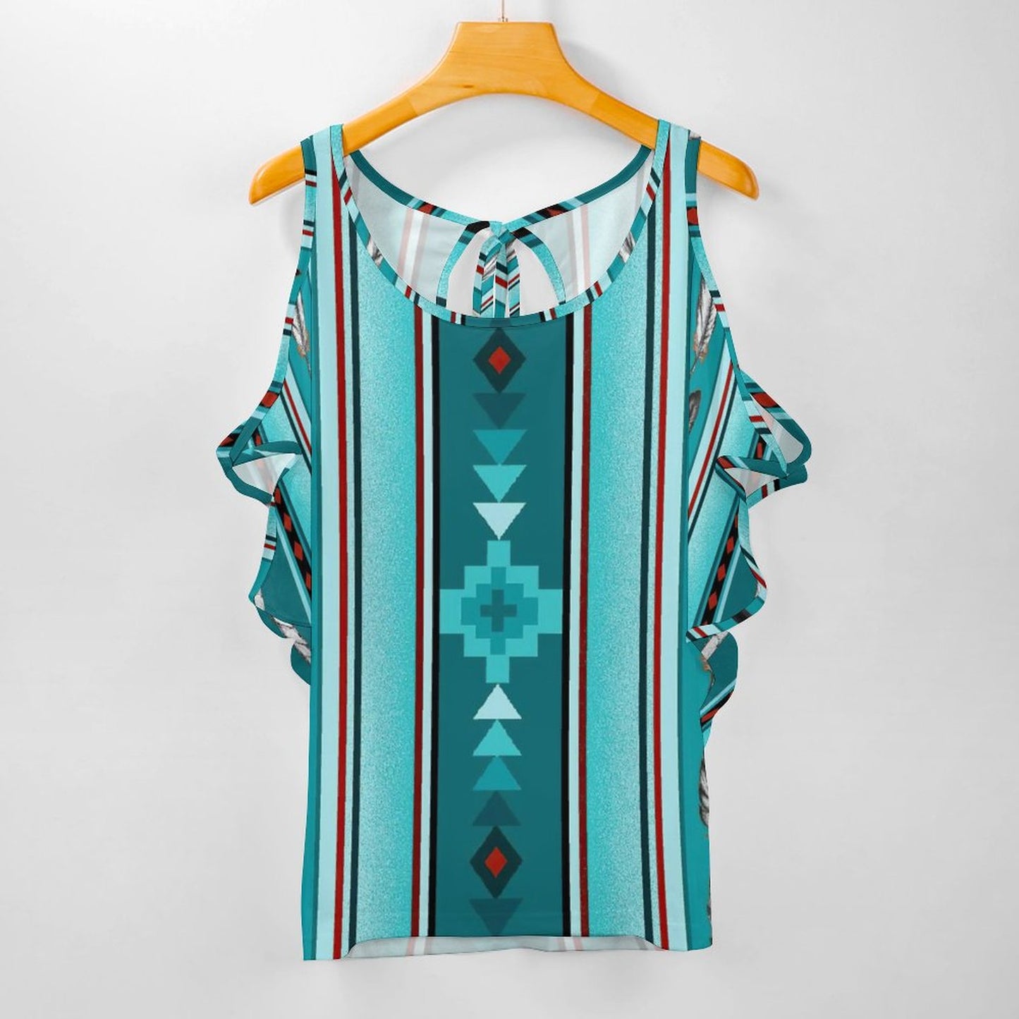 All-Over Print Women's Off Shoulder T-shirt