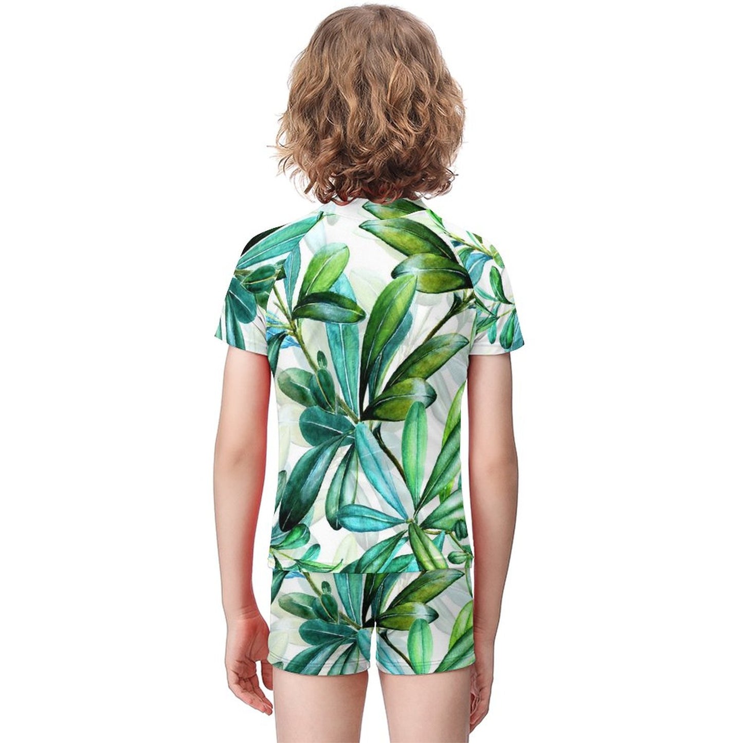 All-Over Print Children's Swimsuit Sets