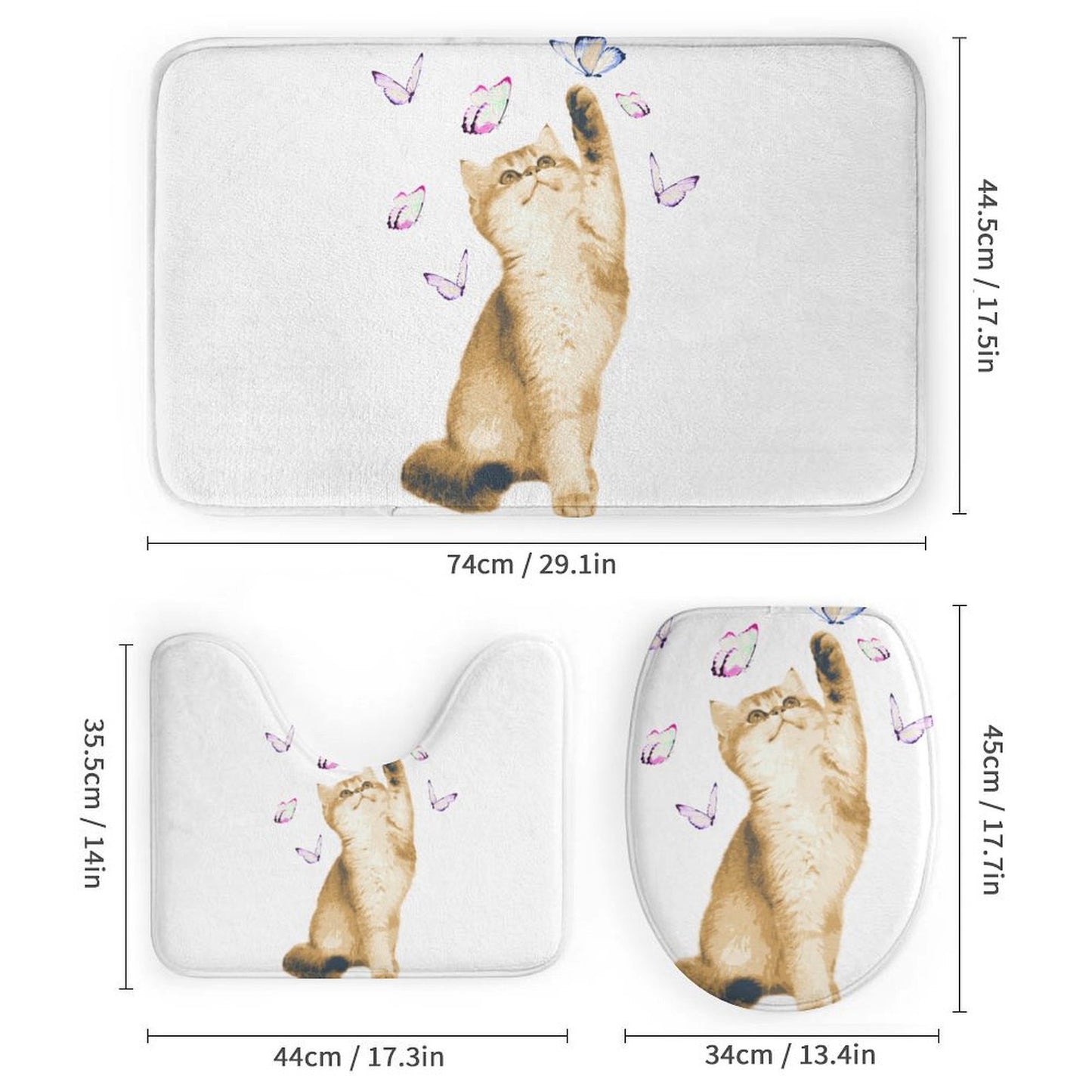 Four Piece Bathroom Set