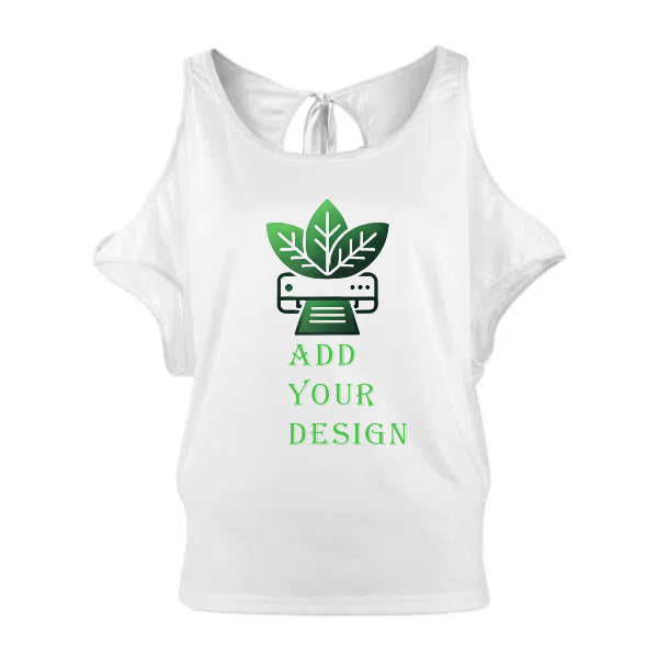 All-Over Print Women's Off Shoulder T-shirt