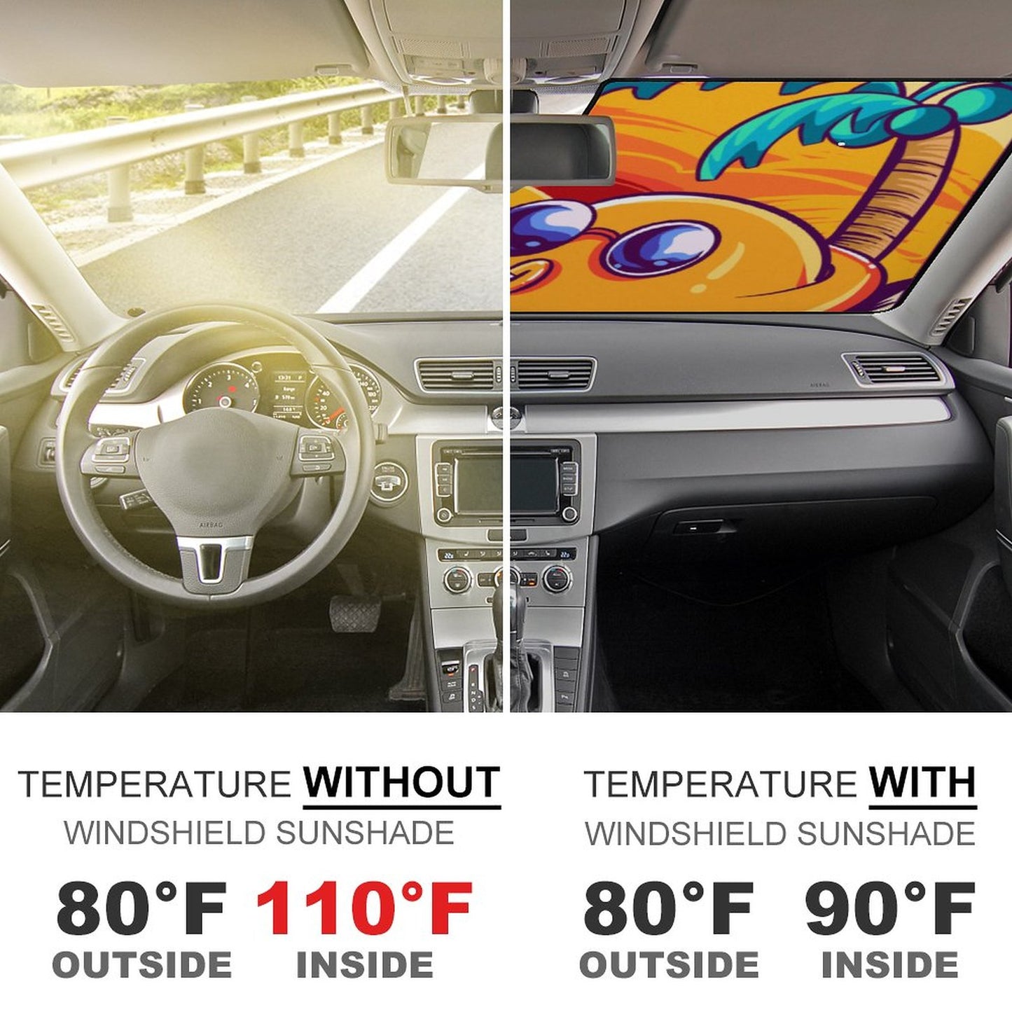 Car Windshield Sunshade
