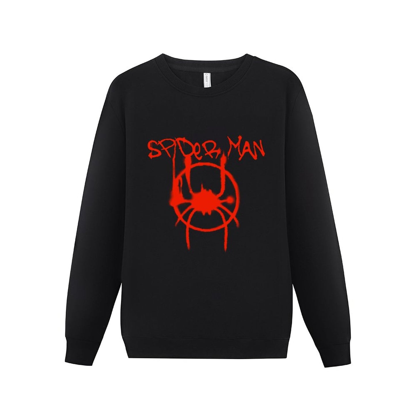 100% Cotton Women's Pullover Sweatshirt (front print)