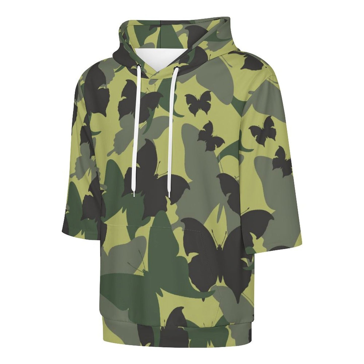 All-Over Print Mid Sleeved Hoodie