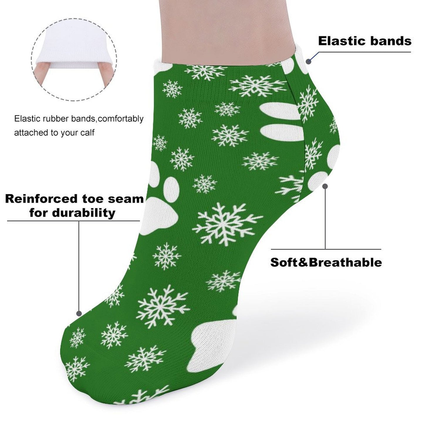 All-Over Print Socks (5 pairs of same picture)
