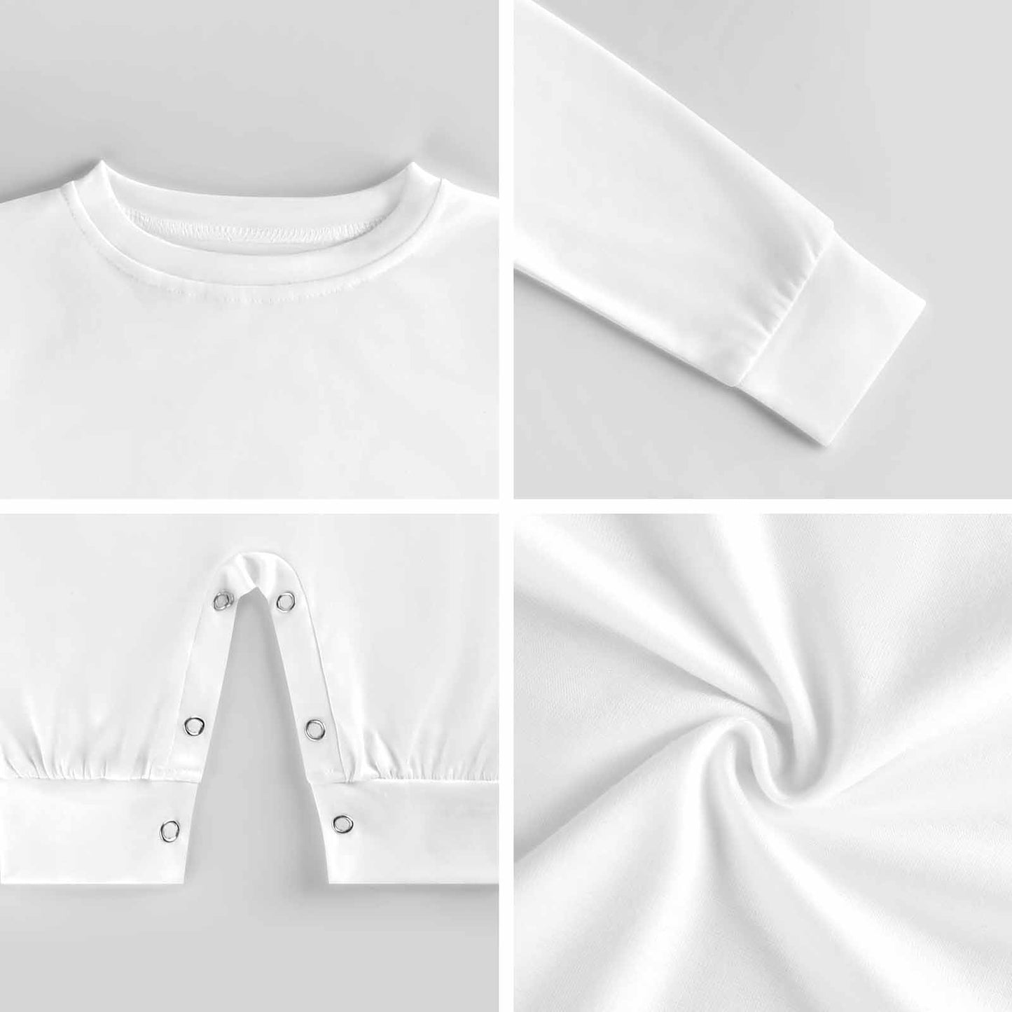 Multi-color Short Sleeved Baby Bodysuits