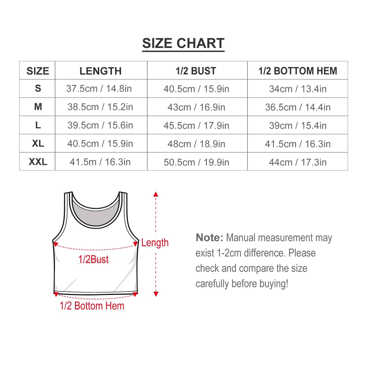 All-Over Print Women's Crop Top