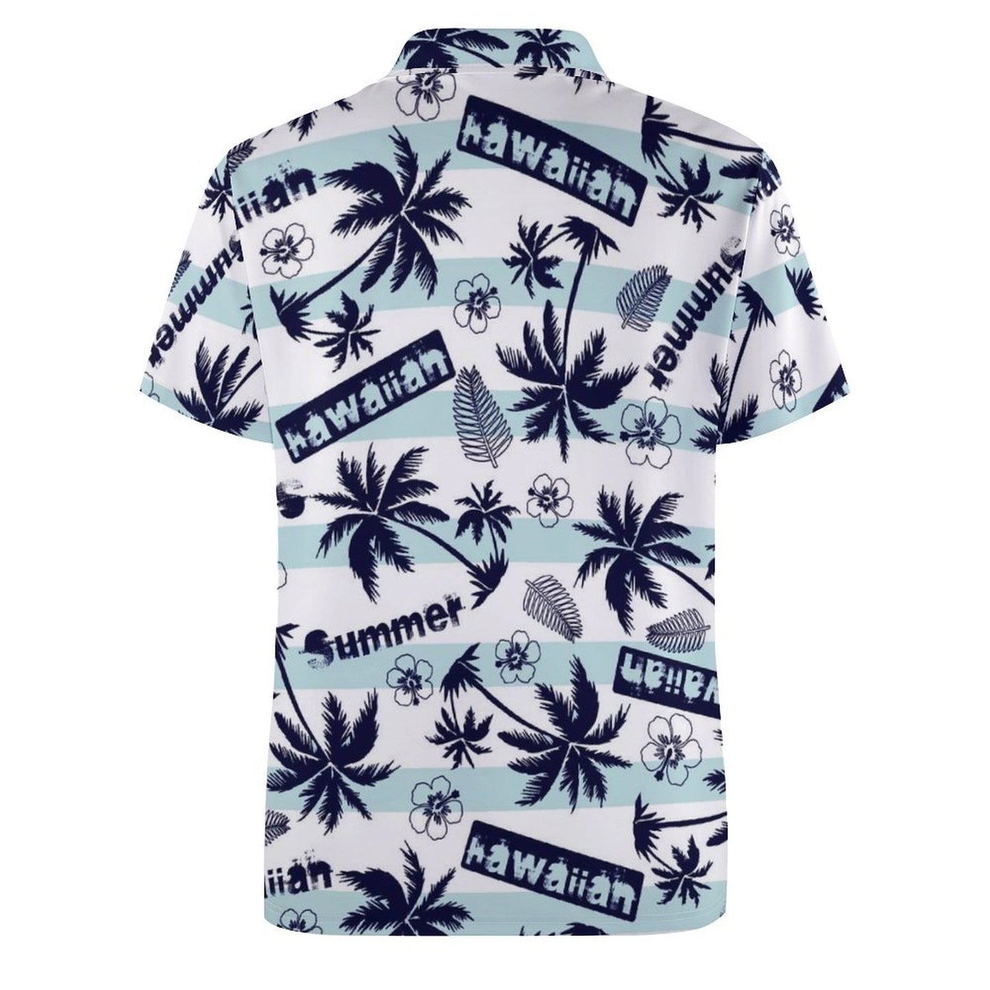 All-Over Print Women's POLO Straight Top