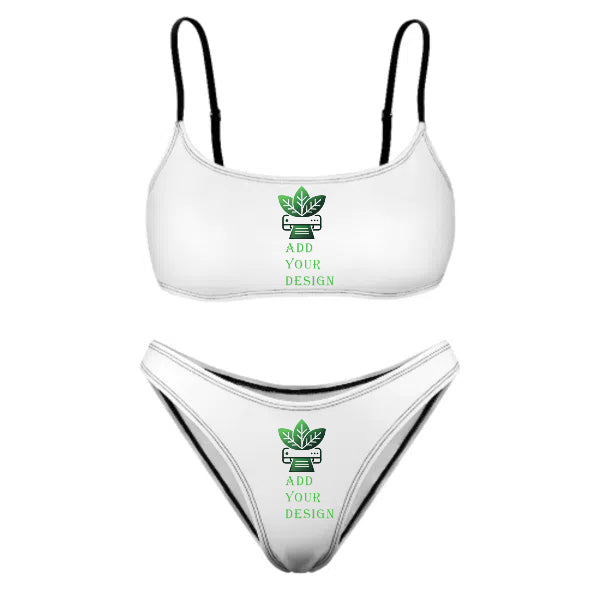 All-Over Print Bikini Swimwear