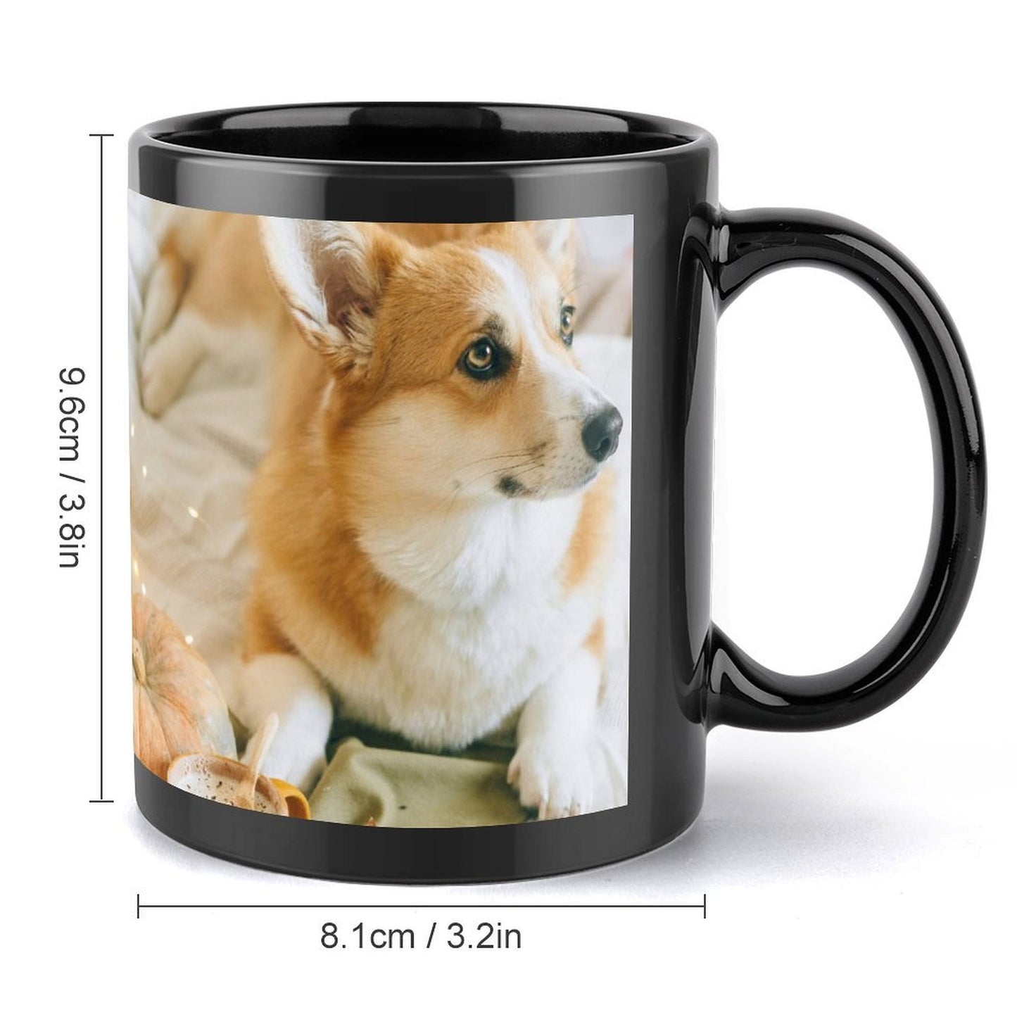 11oz Black Mug