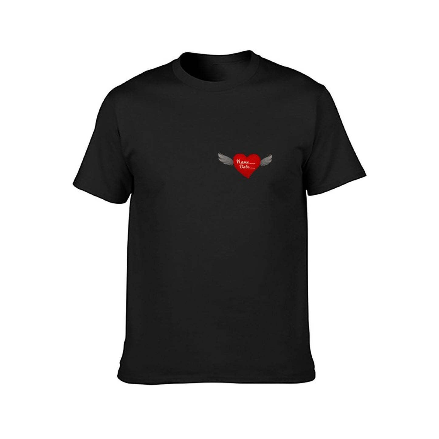 100% Cotton Women's Short Sleeve T-Shirt(front and back printing)