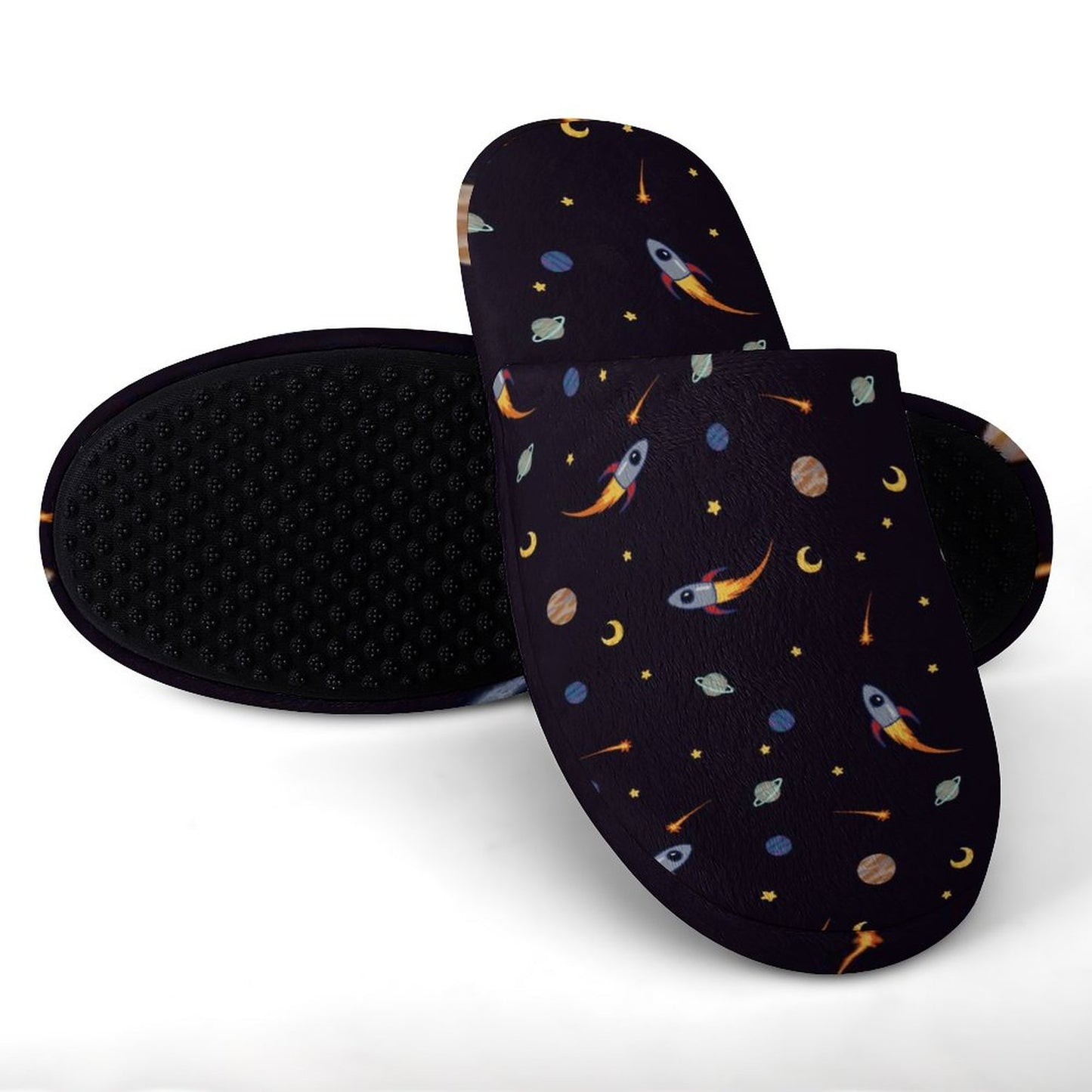 All-Over Print Men's Home Cotton Slippers
