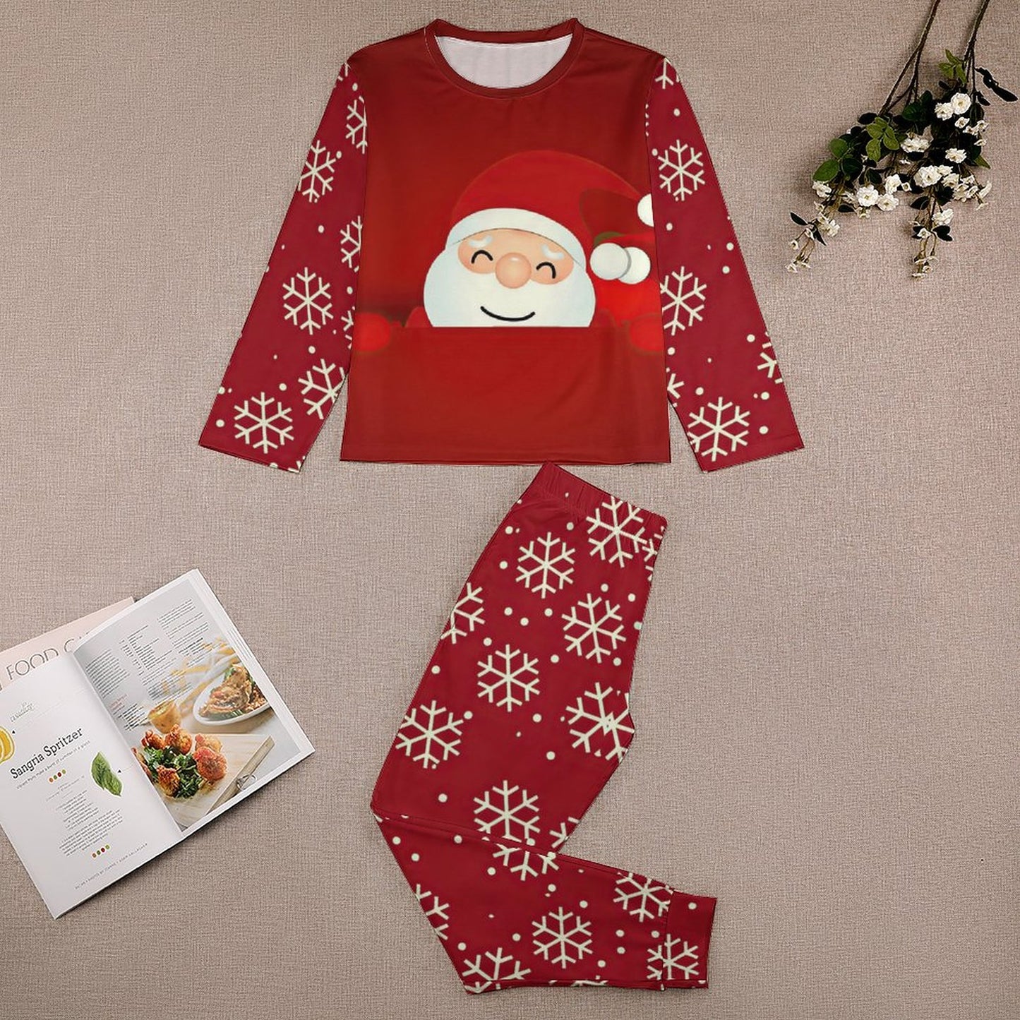All-Over Print Children's Pajama Suit