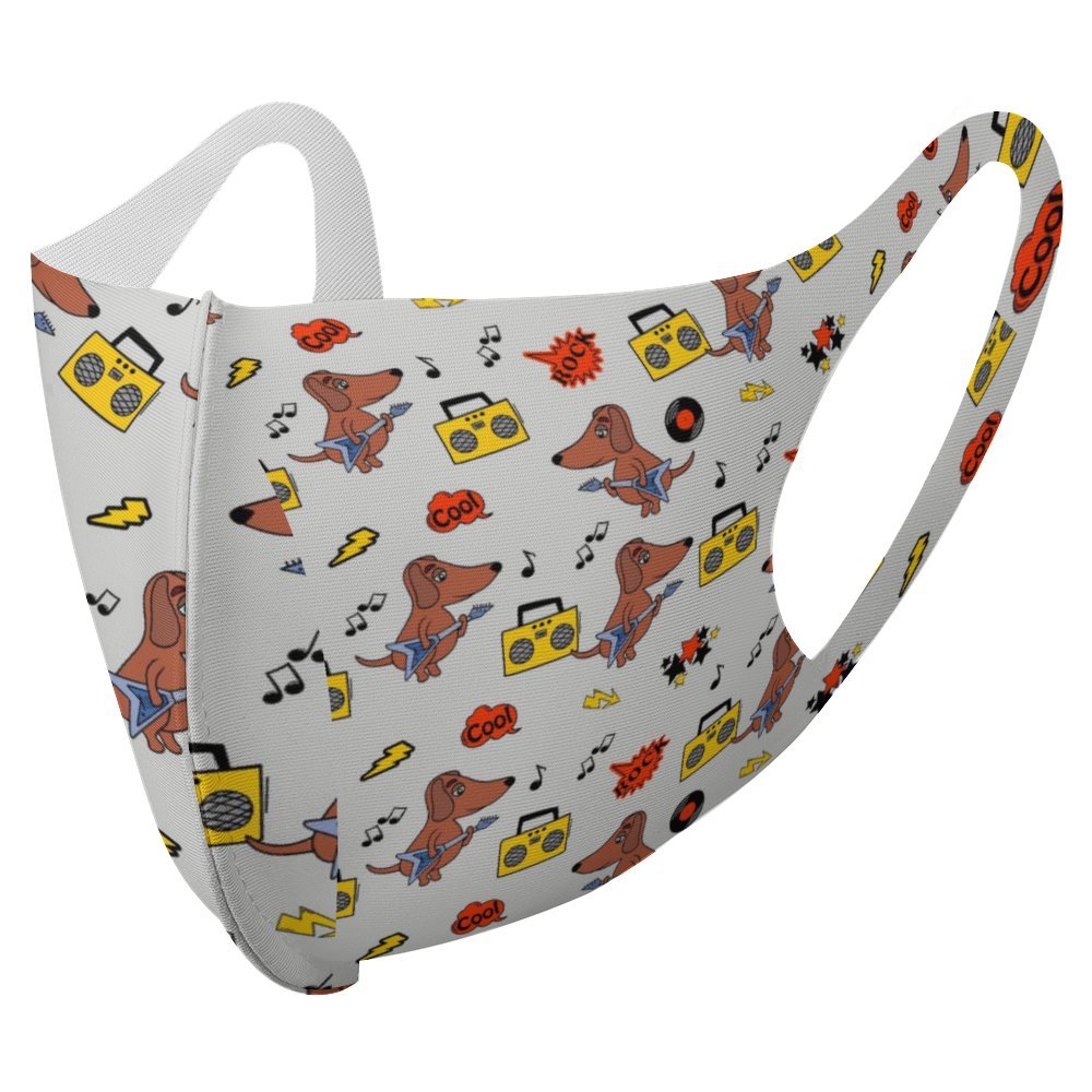 Children Decorate Dust Masks