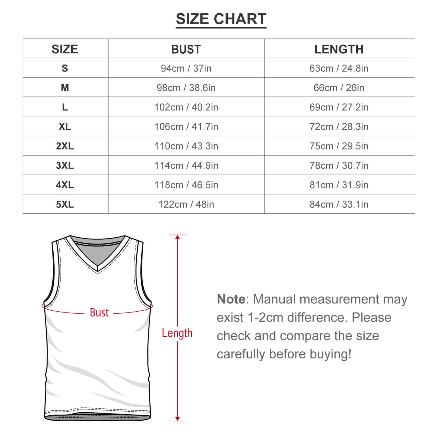All-Over Print Basketball Vest