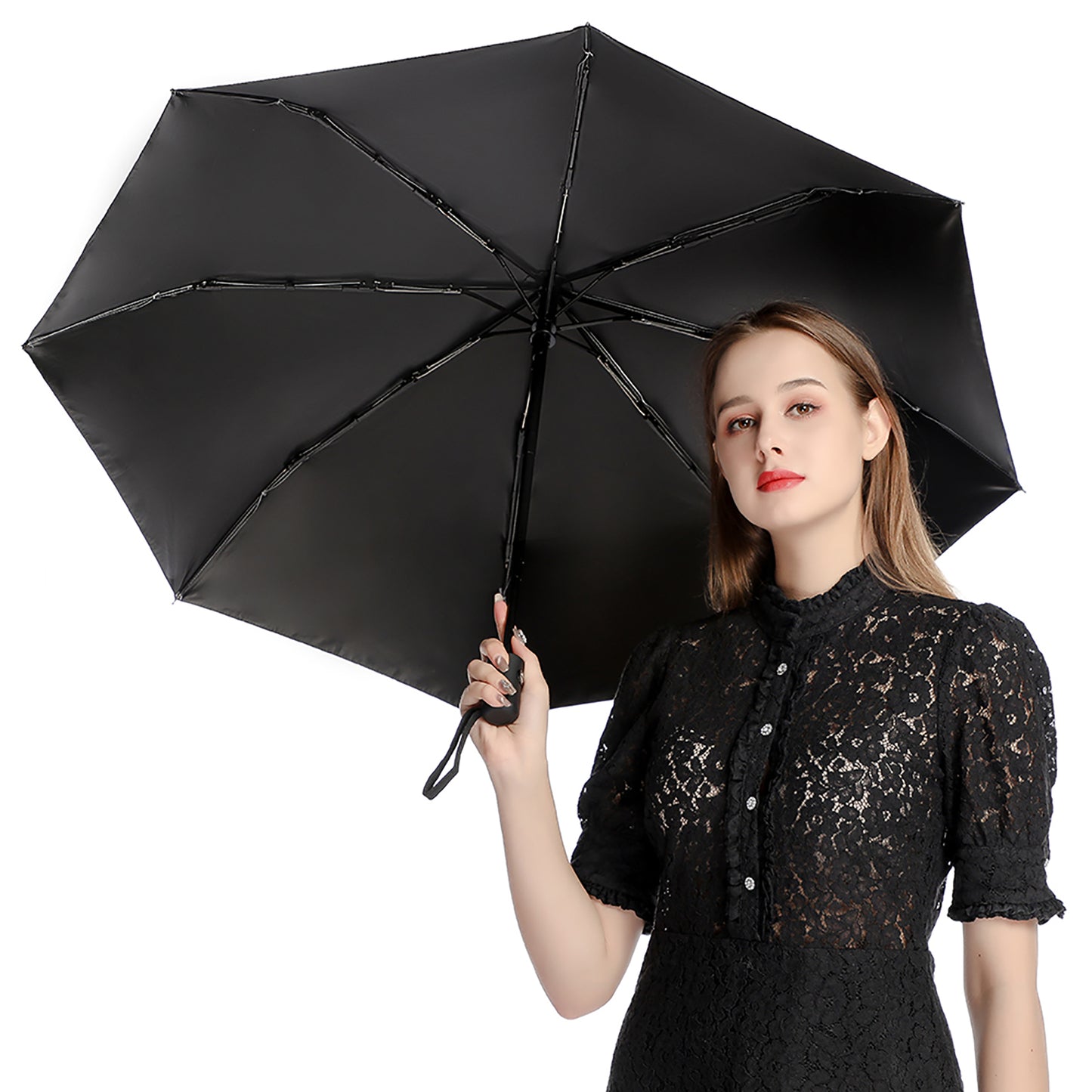 3 Fold Auto Umbrella(Printed on the outside)