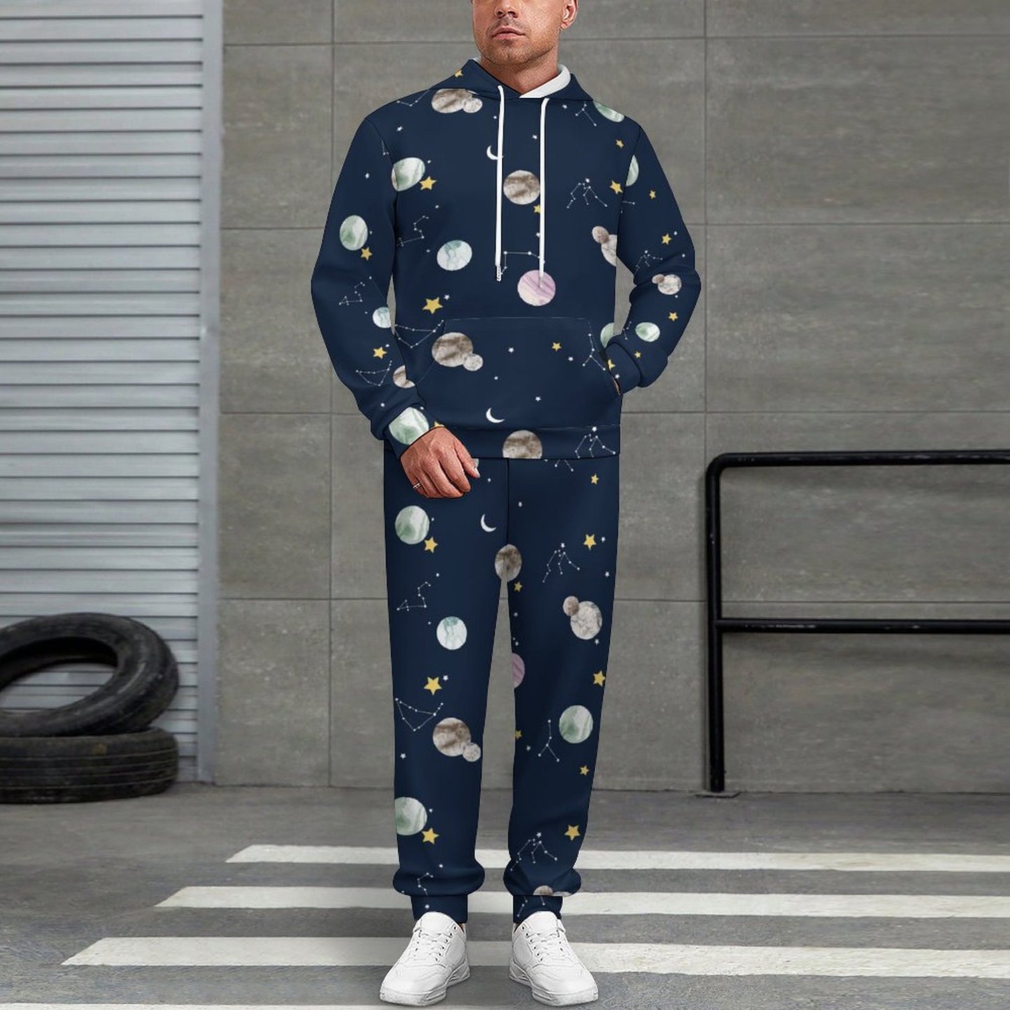 All-Over Print Hoodie Set