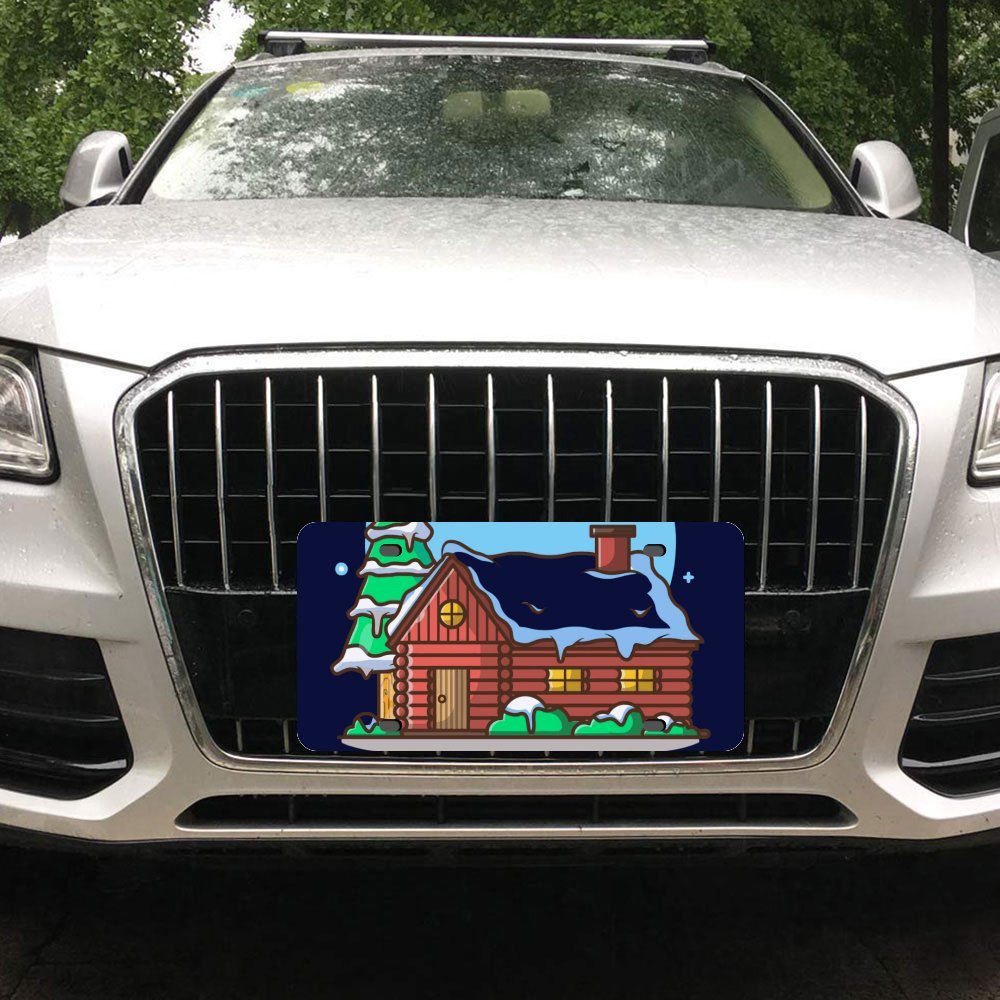 Aluminum Car License Plate 15x30