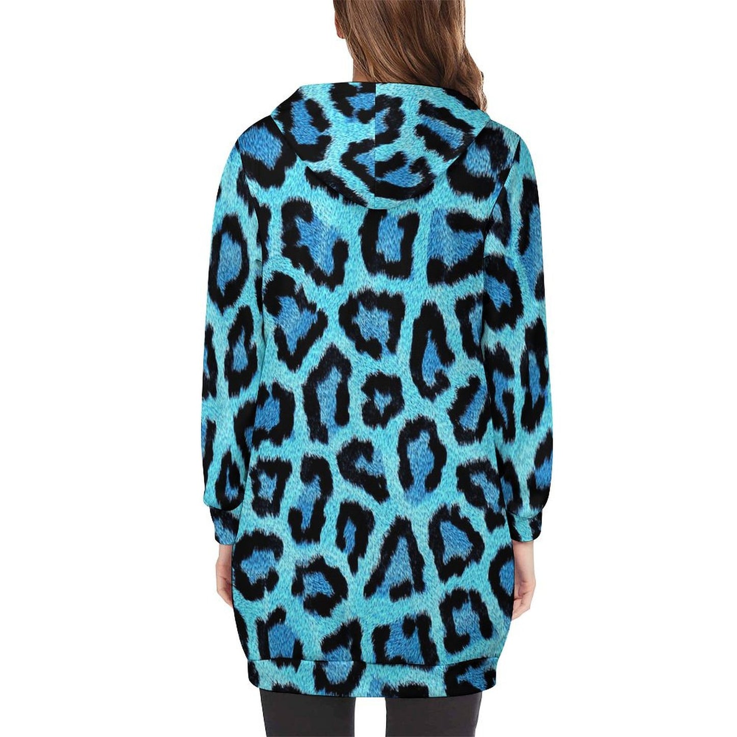 All-over Print Long Hooded Long Sleeve Hoodie