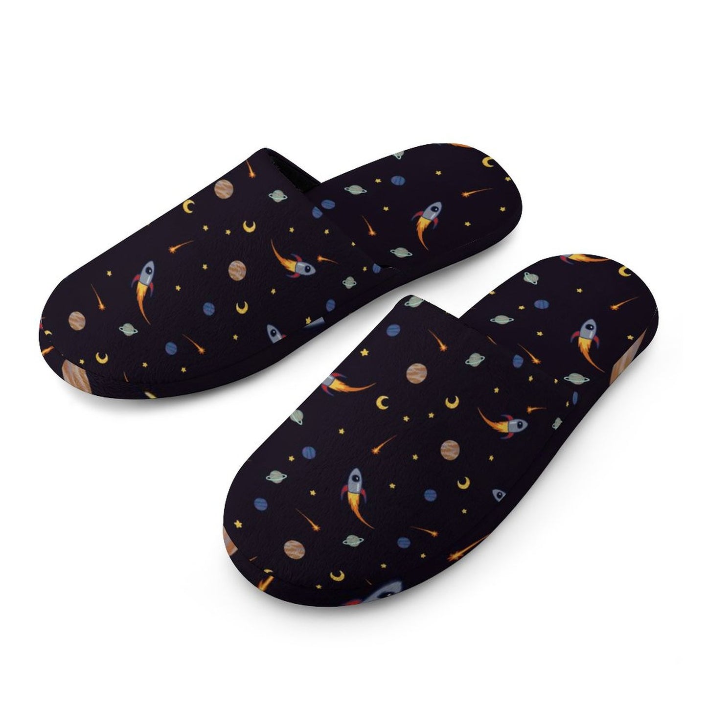 All-Over Print Men's Home Cotton Slippers