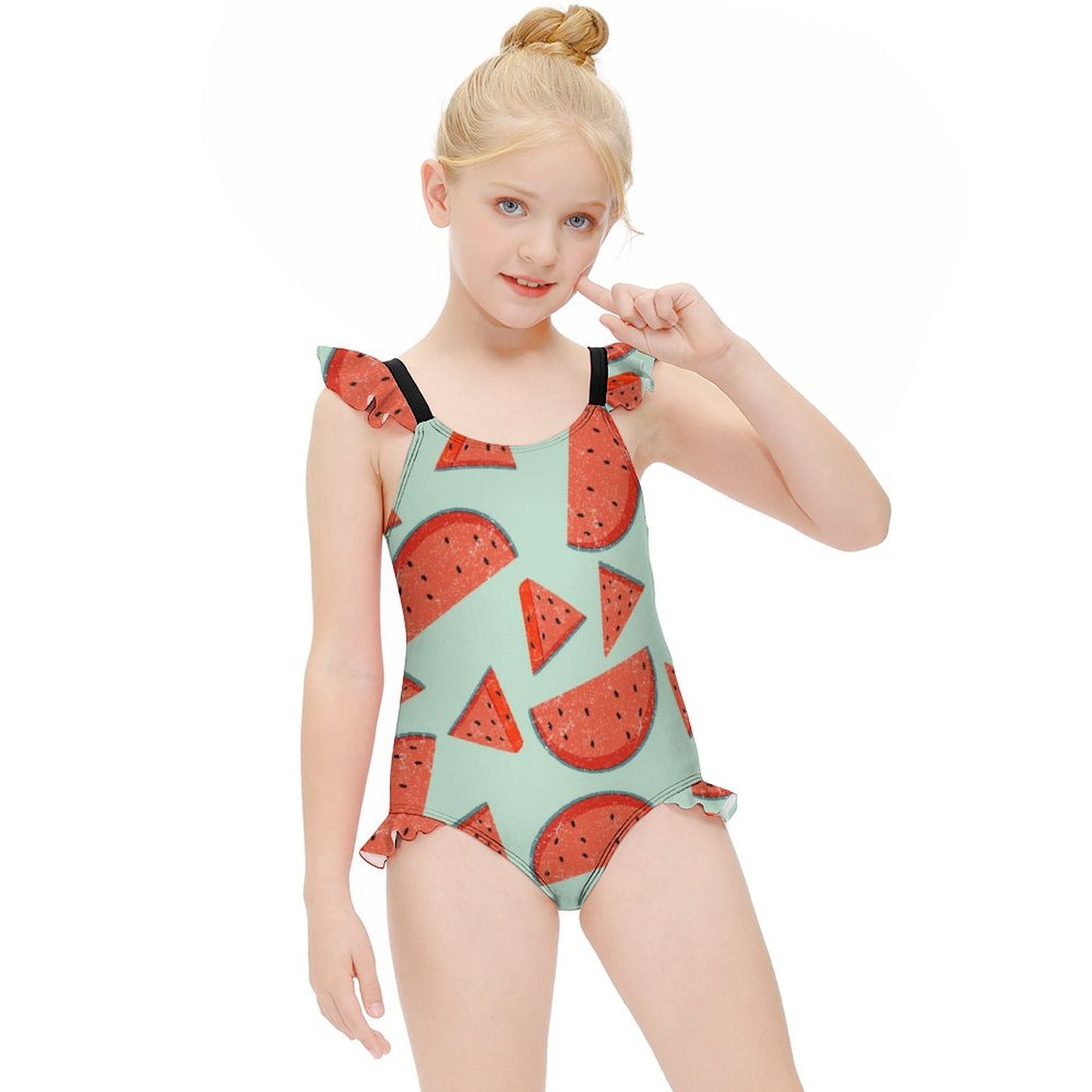 All-Over Print Children's One-piece Swimsuit
