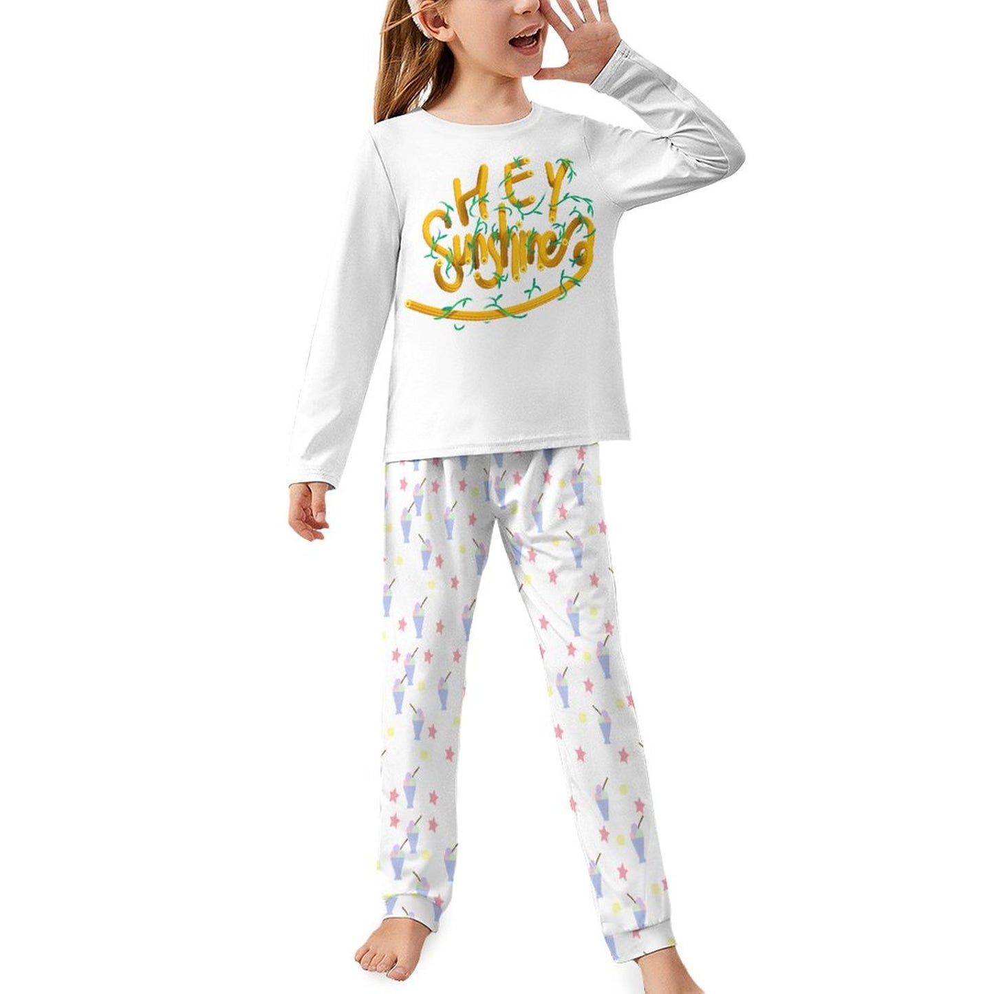 All-Over Print Children's Soft Pajama Set