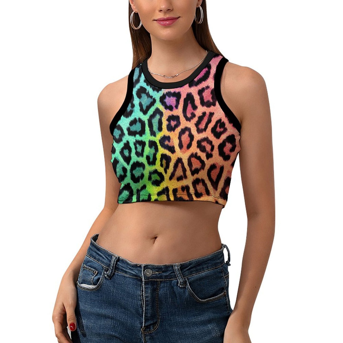 All-Over Print Women's Crop Top